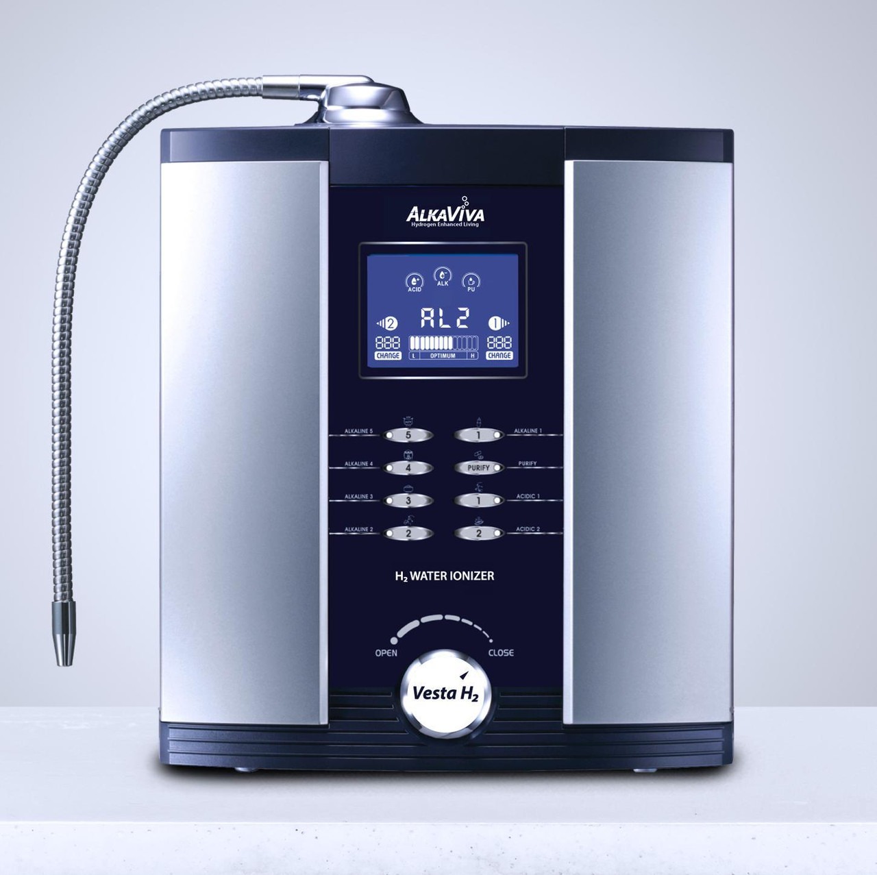 Vesta H2 Alkaline Water Ionizer - Countertop - 2