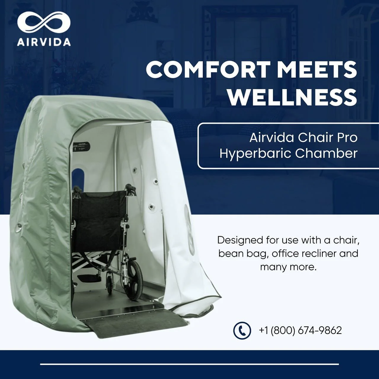 The Airvida Chair Pro Hyperbaric Chamber 3