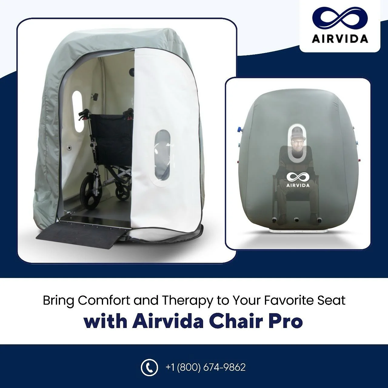 The Airvida Chair Pro Hyperbaric Chamber 5