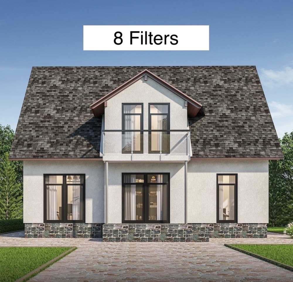 1 Bedroom House Kit – 8 Filters (3-Prong Model) 7-min