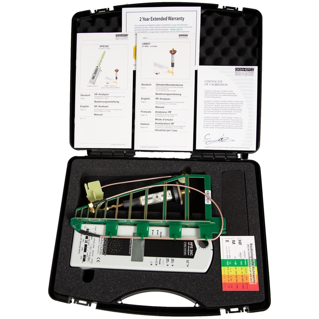 Gigahertz Solutions - HFE35C RF Meter Kit 6-min