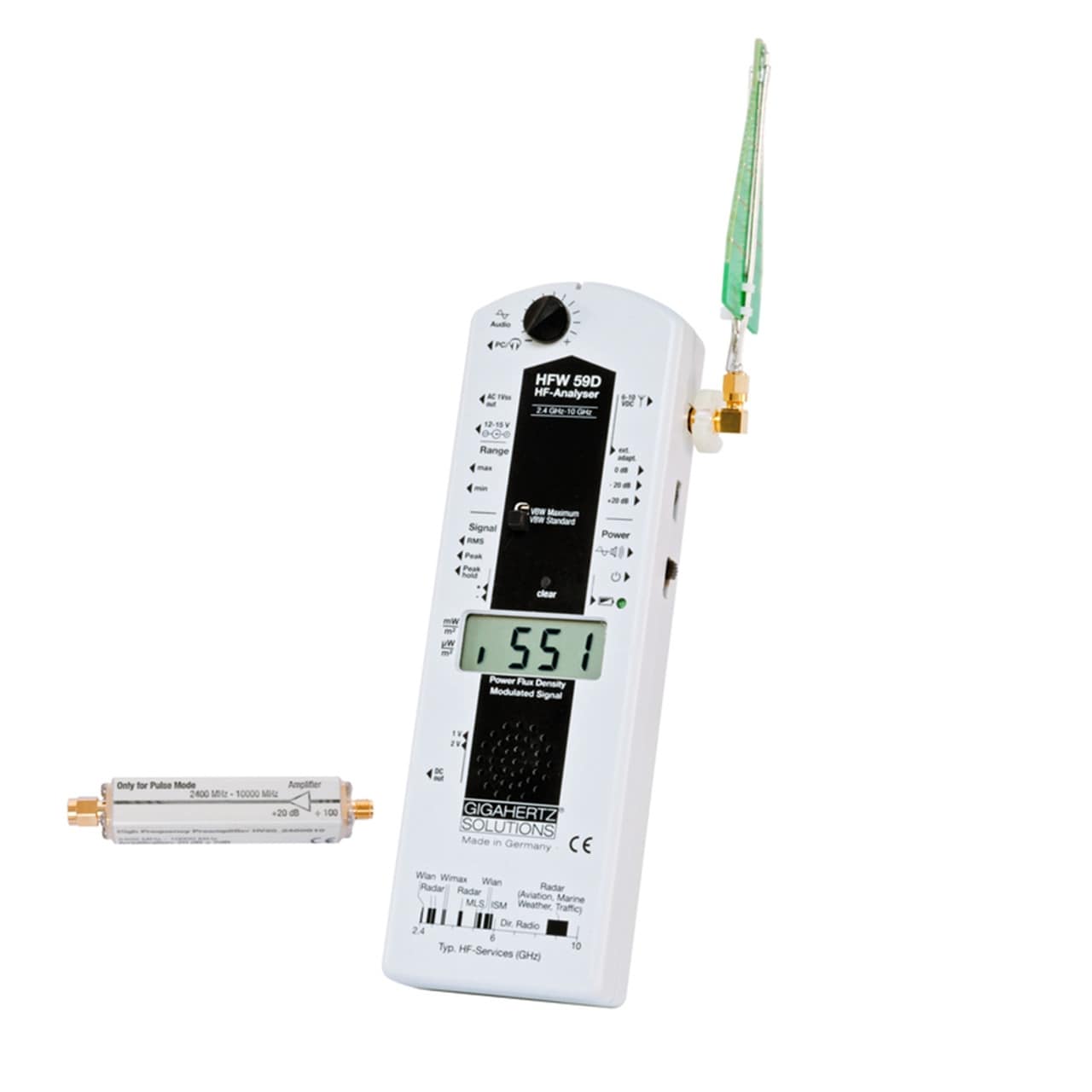 Gigahertz Solutions - HFW59D RF Meter (2.4 GHz - 10 GHz) 3-min