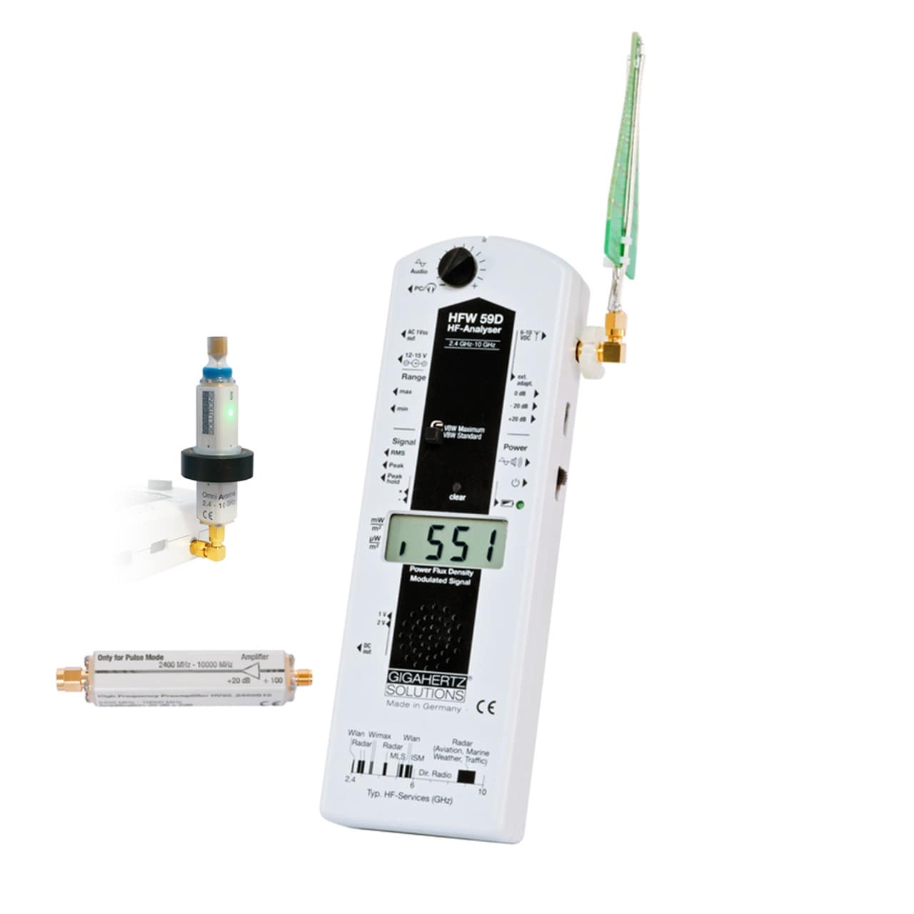 Gigahertz Solutions - HFW59D RF Meter (2.4 GHz - 10 GHz) 4-min