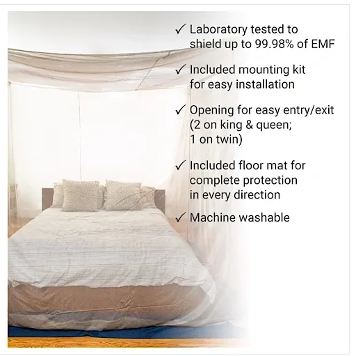 Canopy SYB Faraday Q or K Bed 4