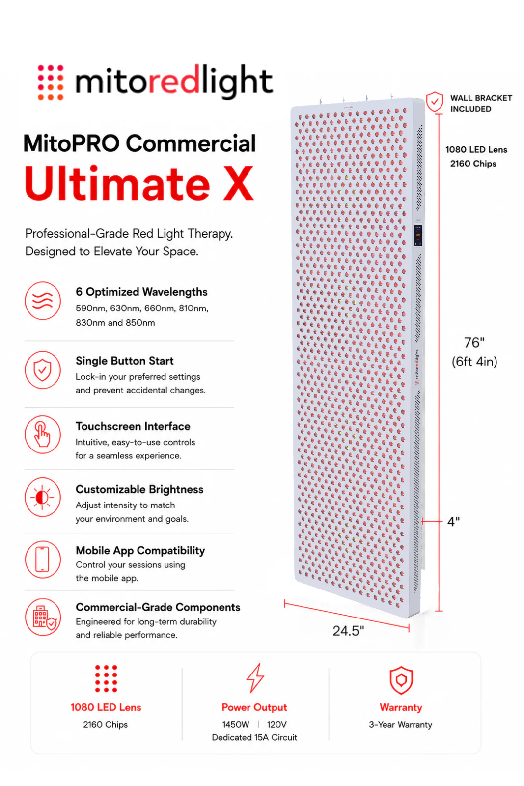 MitoPRO Commercial Ultimate X 4